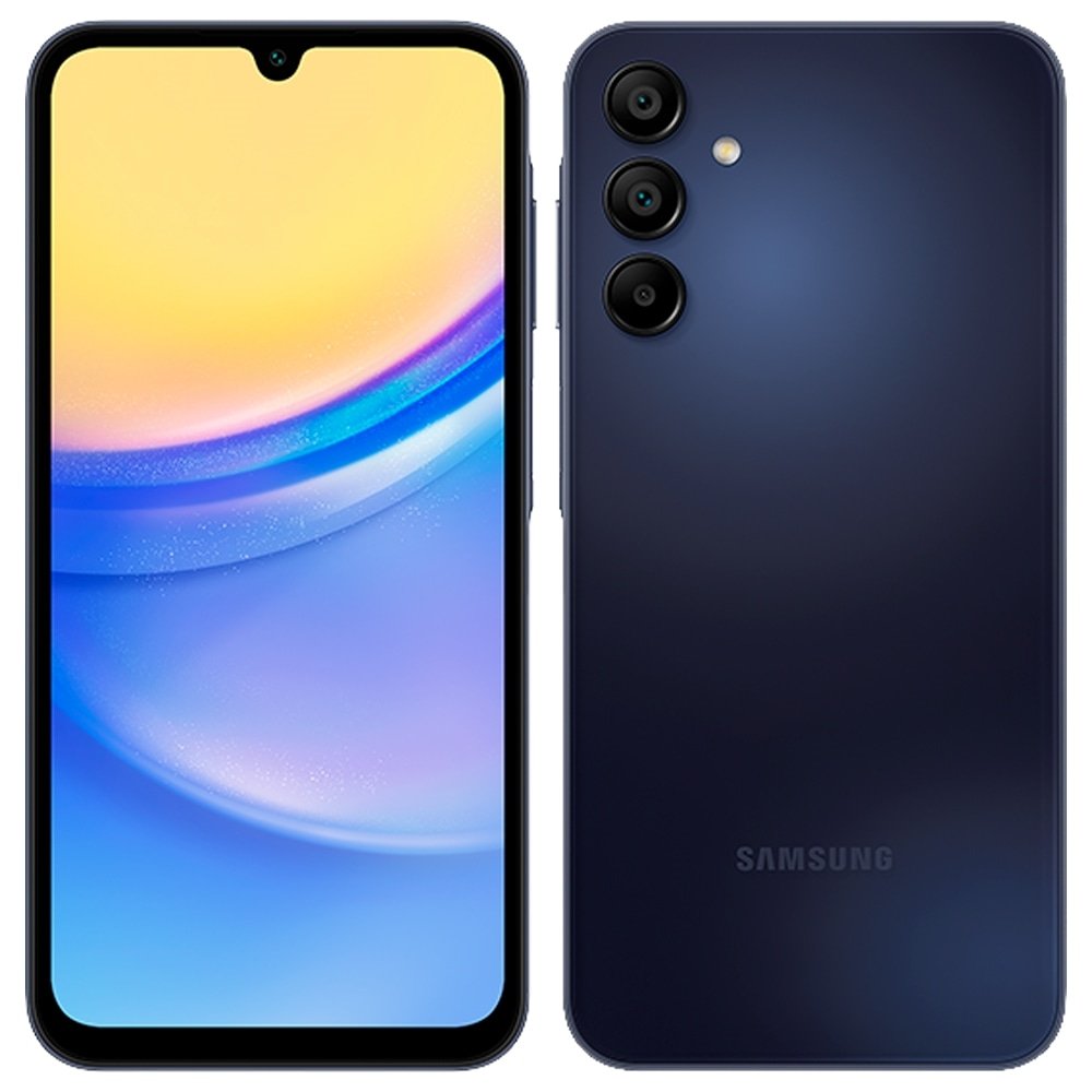 Smartphone Samsung Galaxy A15 5G A156M Azul Escuro | Tela 6.5", Wi-Fi+5G, Câm.Traseira Tripla,Câm.Frontal 13MP, 8GB RAM, 256GB