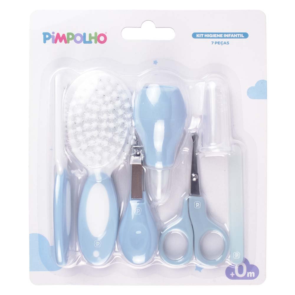 Kit Higiene 7 Peças Masculino Pimpolho Com 4 Unidades.