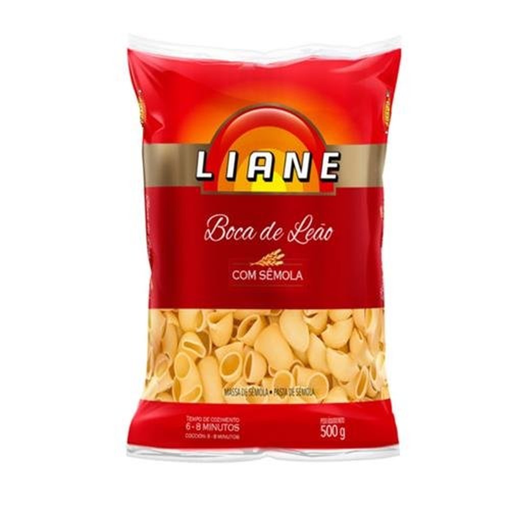 Macarrao Liane Boca Leao Semola 24X500Gramas