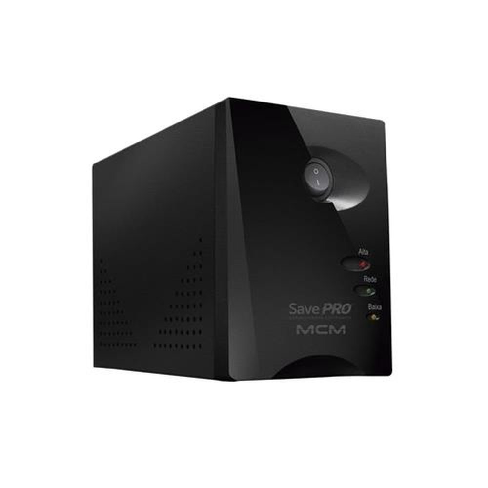 Estabilizador Mcm Save Pro 500Va 220V 4 Entradas Est0008