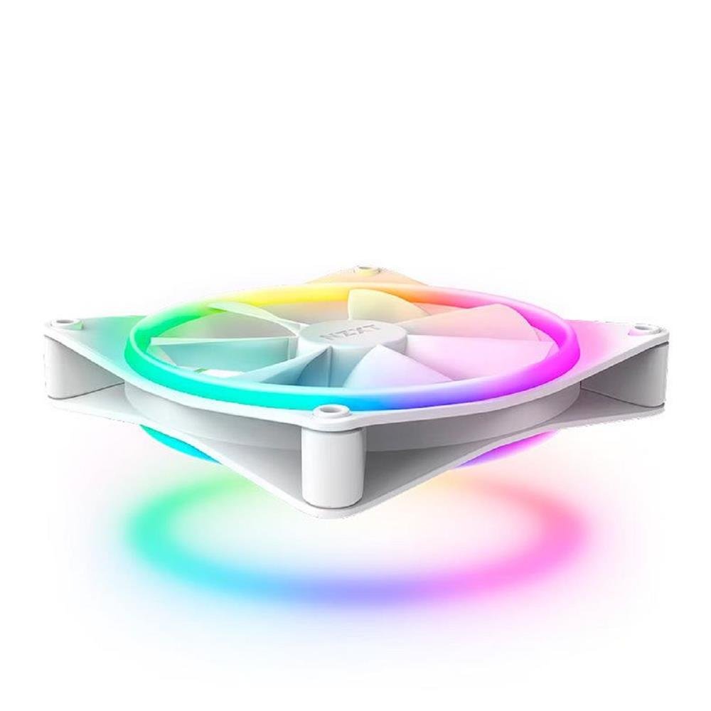 Cooler para Gabinete NZXT F140 RGB DUO, 140mm, Branco