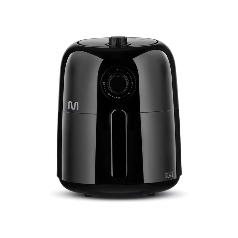 Fritadeira Elétrica Air Fryer 3,5L 127V 1350W Preto Multi - GO215