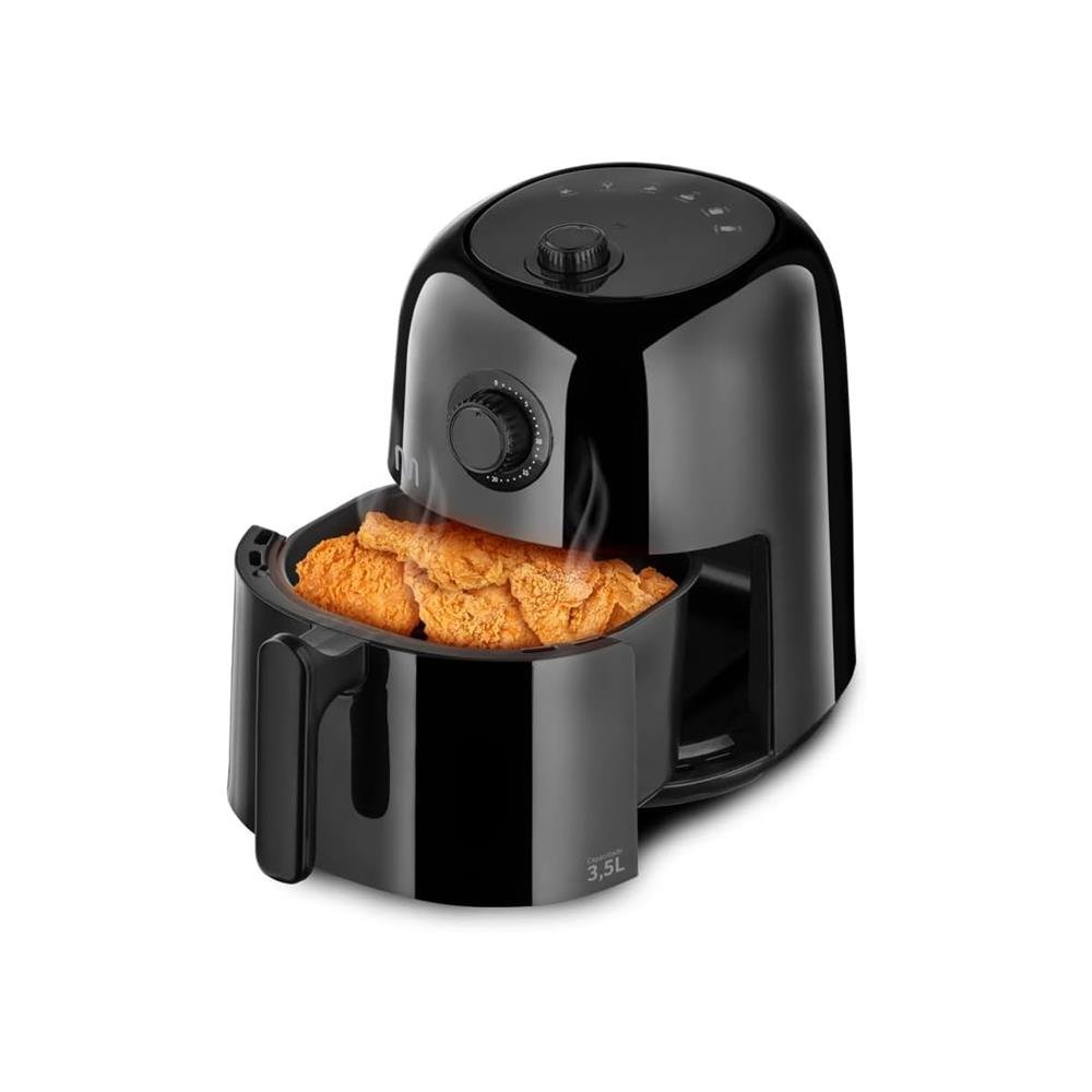 Fritadeira Elétrica Air Fryer 3,5L 127V 1350W Preto Multi - GO215