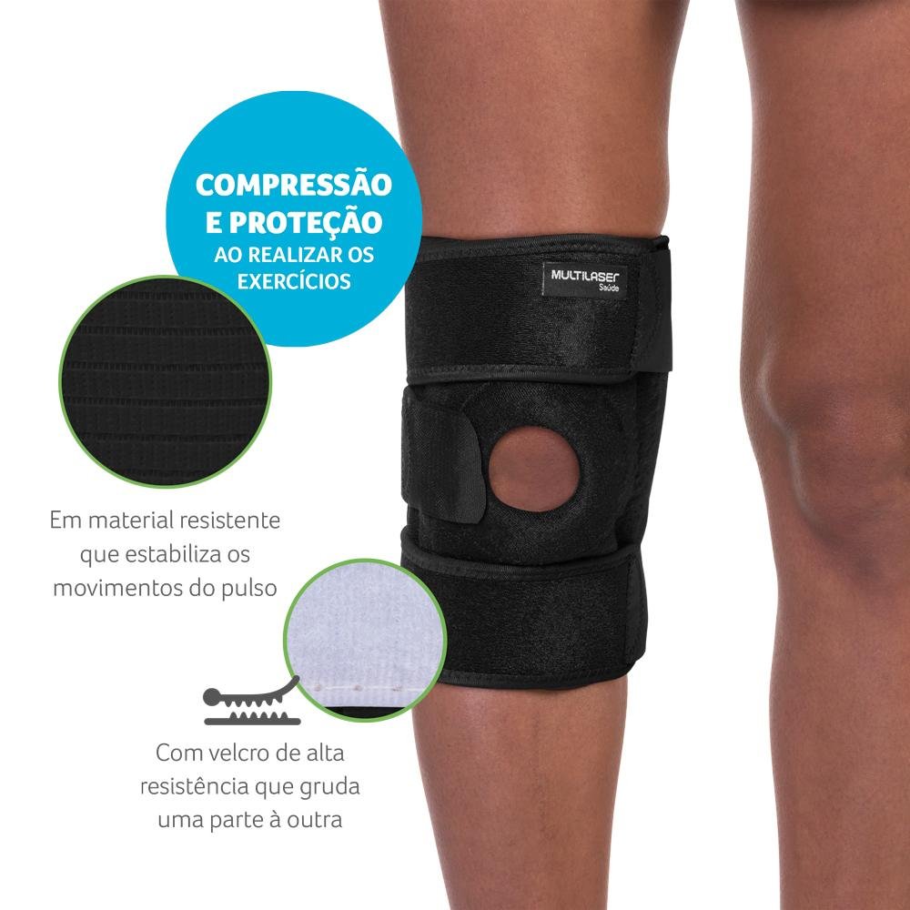 Joelheira com Orificio Tamanho G Multi Saude - HC621