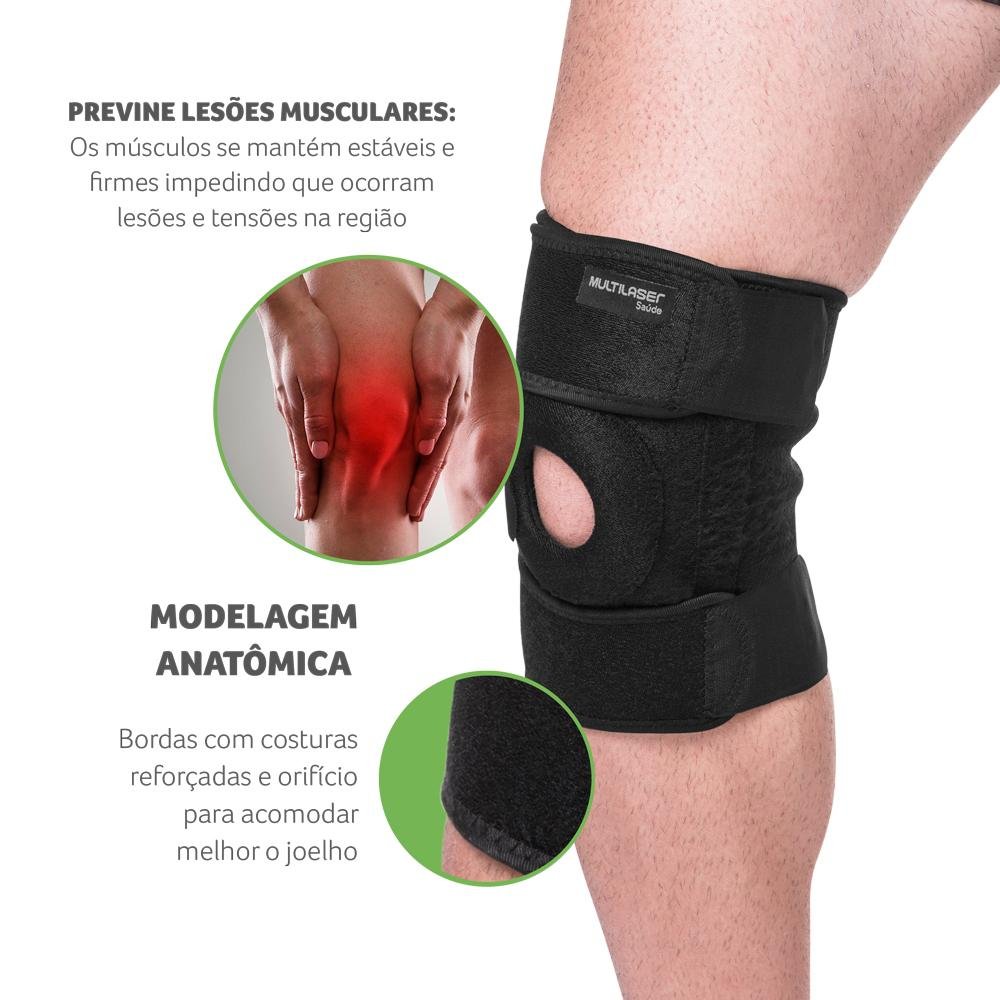 Joelheira com Orificio Tamanho G Multi Saude - HC621
