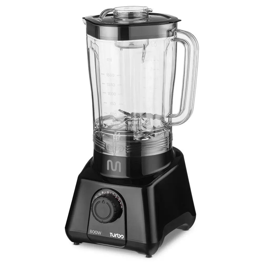 Liquidificador Multi Turbo 220v Lq802 800w Preto, Multilaser