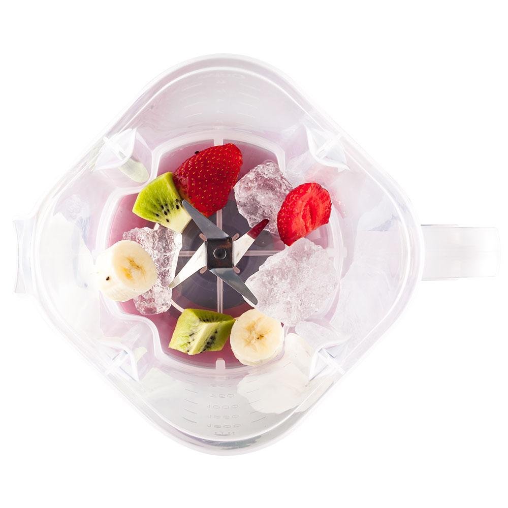 Liquidificador Turbo 2,1Litros 2 Velocidades 550W 220V Vermelho Multi Home - LQ554