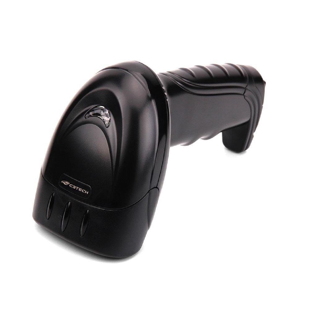 Leitor De Código De Barras C3tech Lb-W200bk V2, 1D, Sem Fio, Usb, Ip42