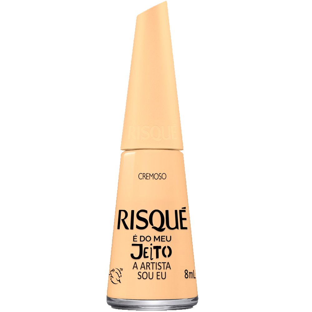 Esmalte Risque Cremoso A Artista Sou Eu Nu