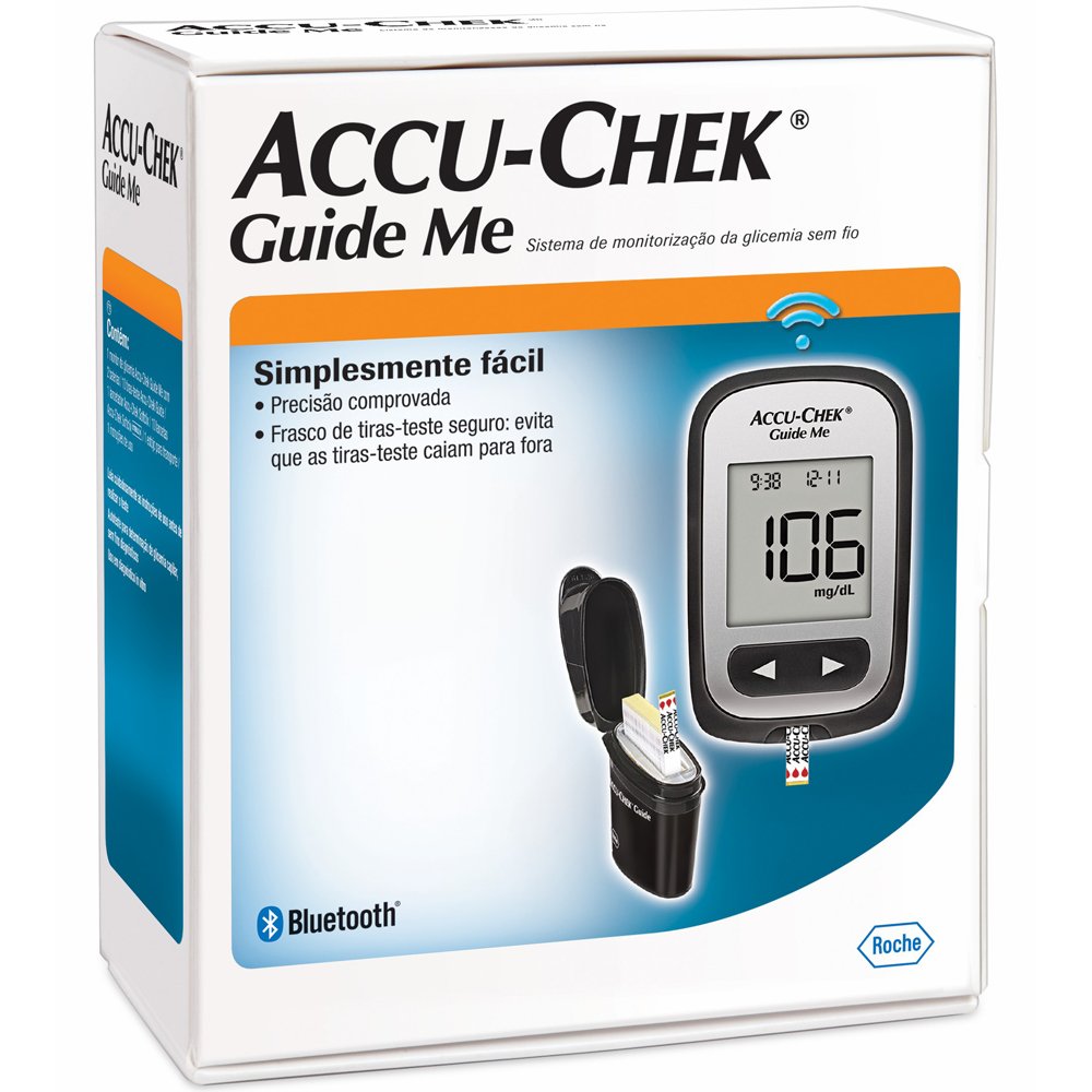 Glicosimetro Accu Chek Guide Me (lanc/10fit)