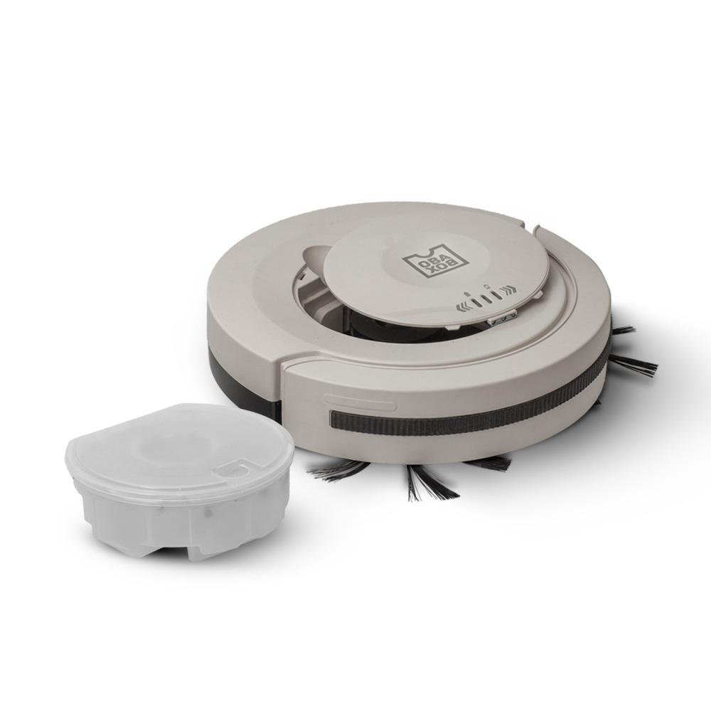 Robo Aspirador de limpeza facilitada Ralf Varre, Aspira e Passa Pano Obabox - OB020