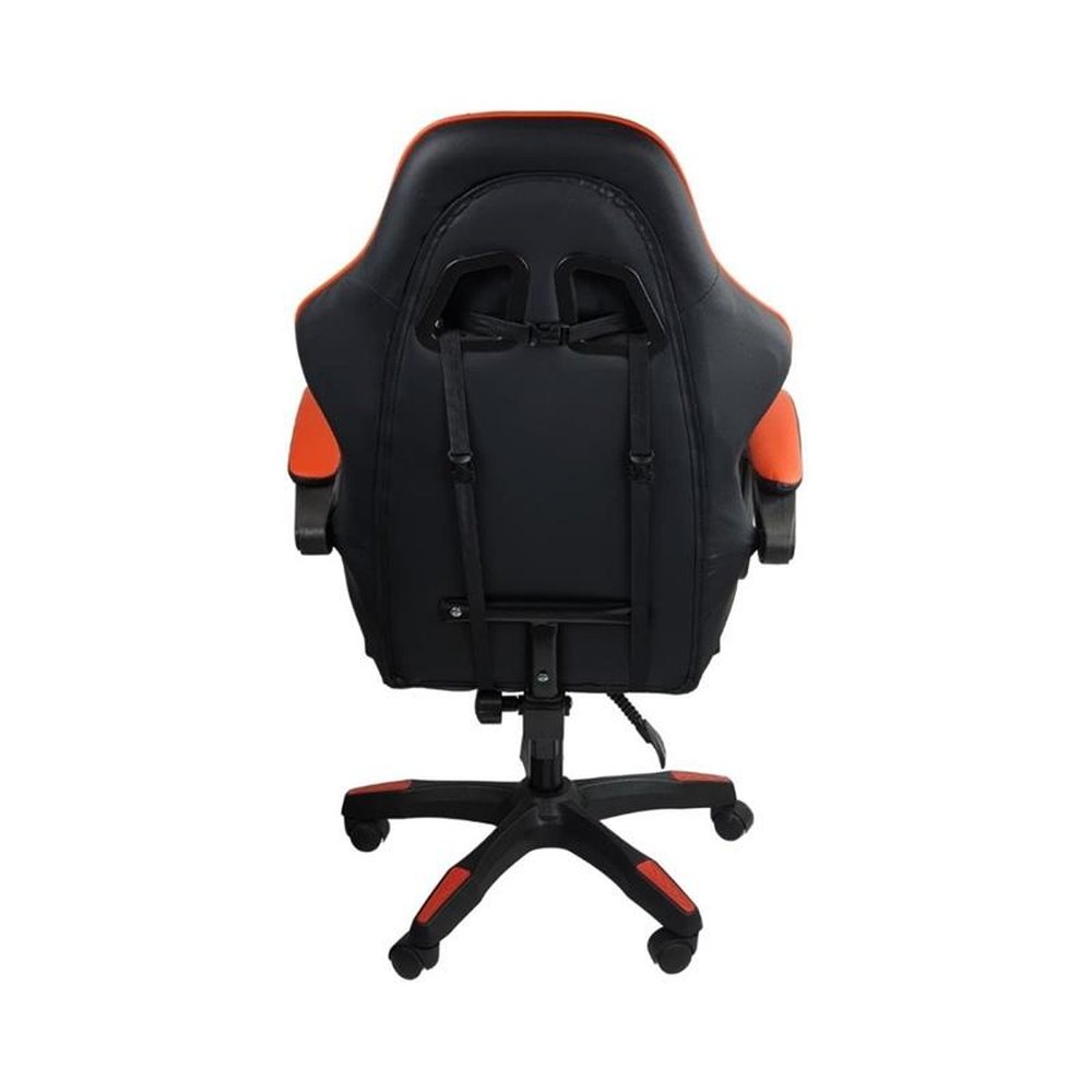 Kit 2 Cadeiras Gamer Stillus Ergonômica com Apoio Para os Pés - Vermelho