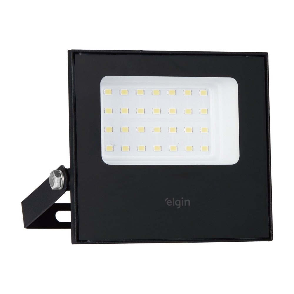 Refletor Elgin LED 50 6500K Preto