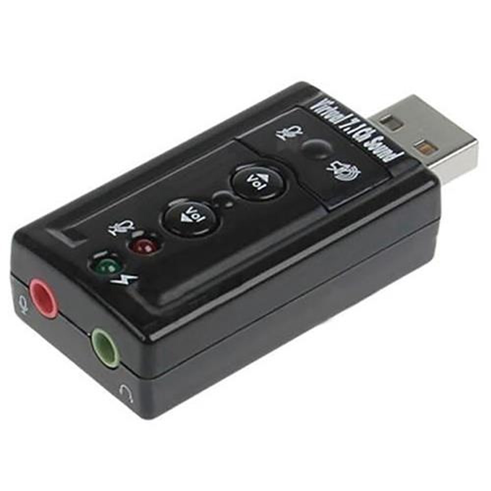 Adaptador de Áudio 7.1 USB GV Brasil