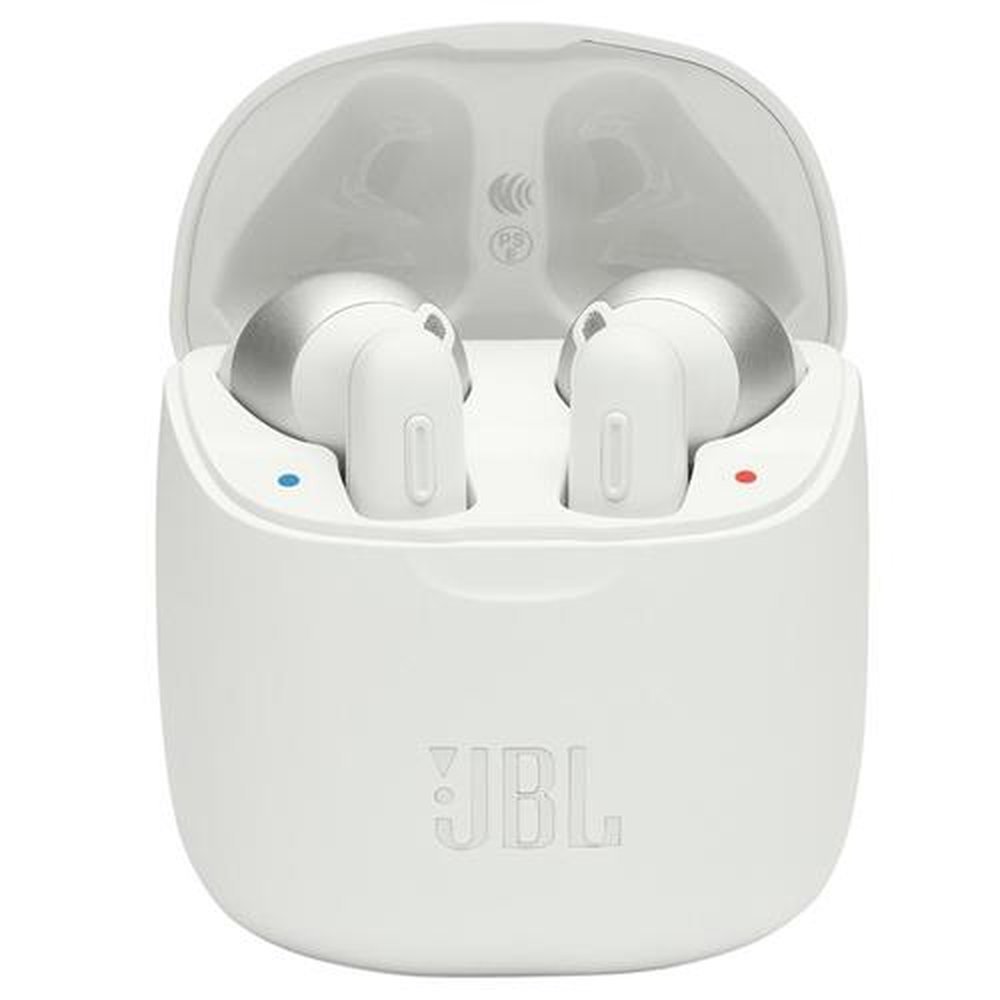 Fone de Ouvido Bluetooth JBL Tune 220TWS com Microfone Recarregável , Branco