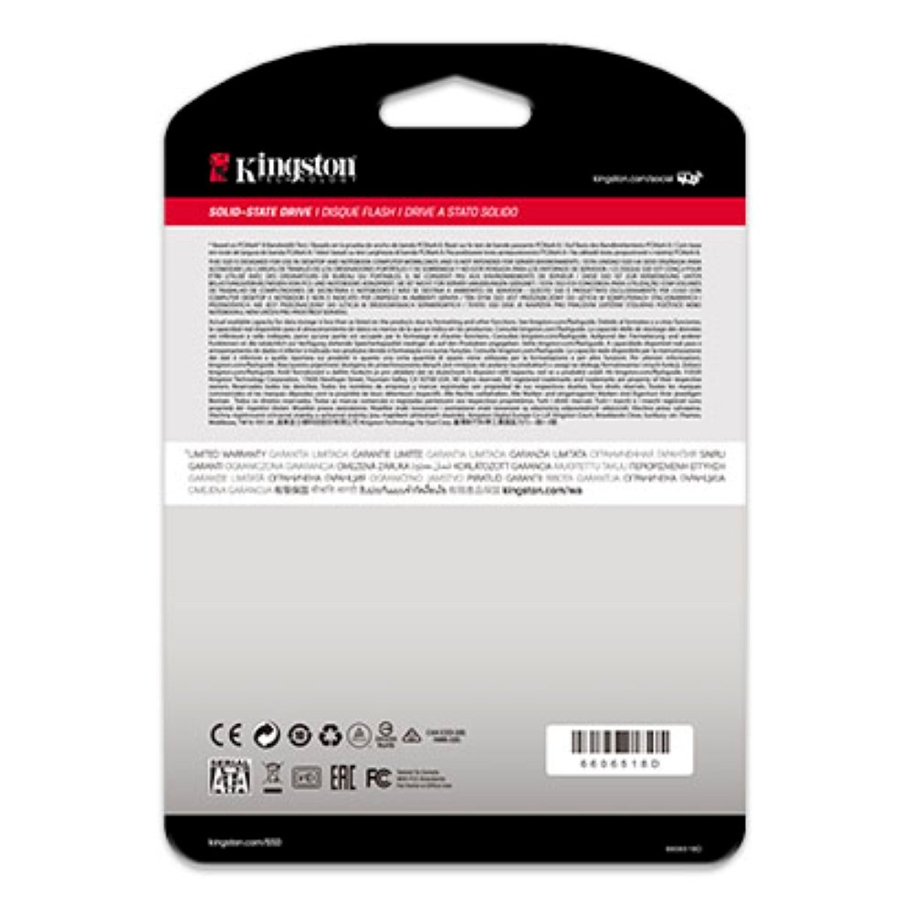 SSD Kingston A400, 240 GB, SATA III, 2.5", Leitura: 500 MB/s, Gravação: 350 MB/s, Preto - SA400S37/240G