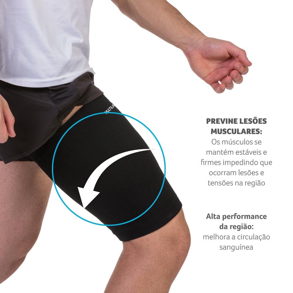 Coxal Unissex Tamanho P Multi Saude - HC340