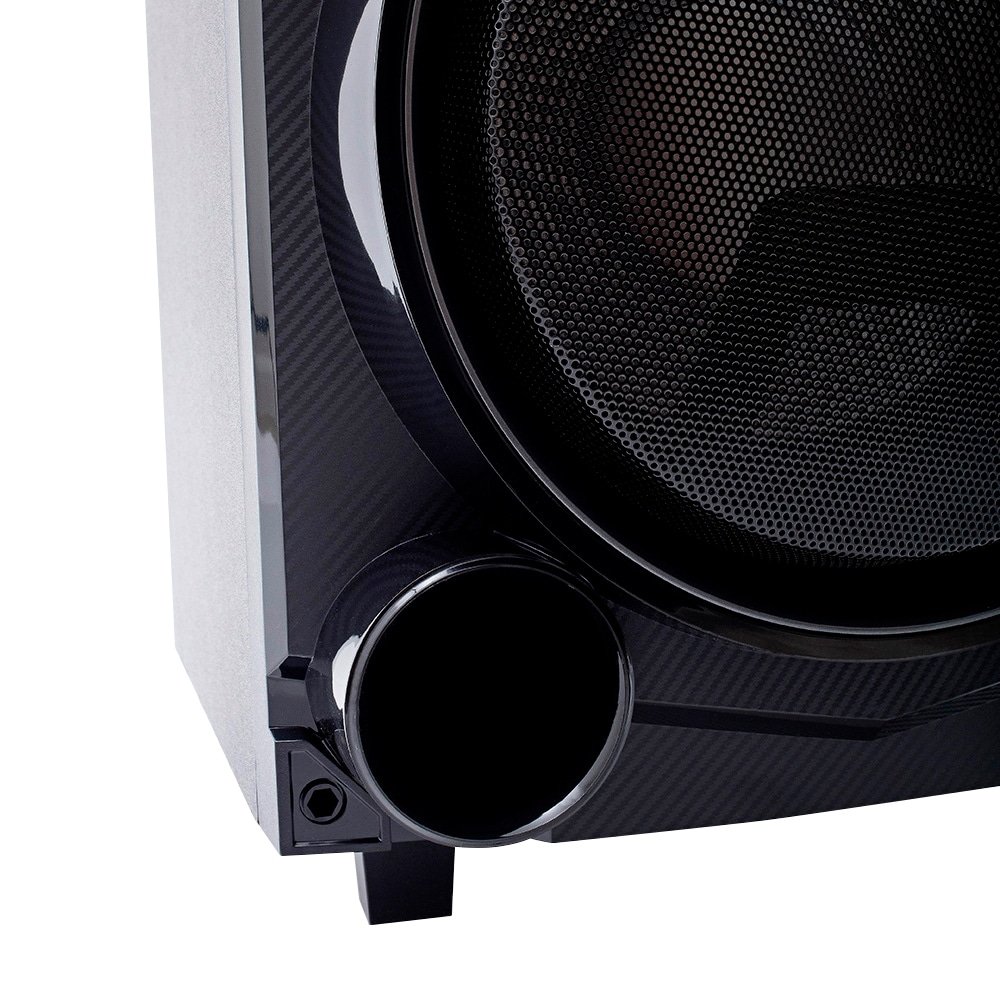Caixa de Som Amplificada Philips Party Speaker TAX3308/78 - Entrada USB, Cartão SD, Bluetooth, 1000W RMS, Preto