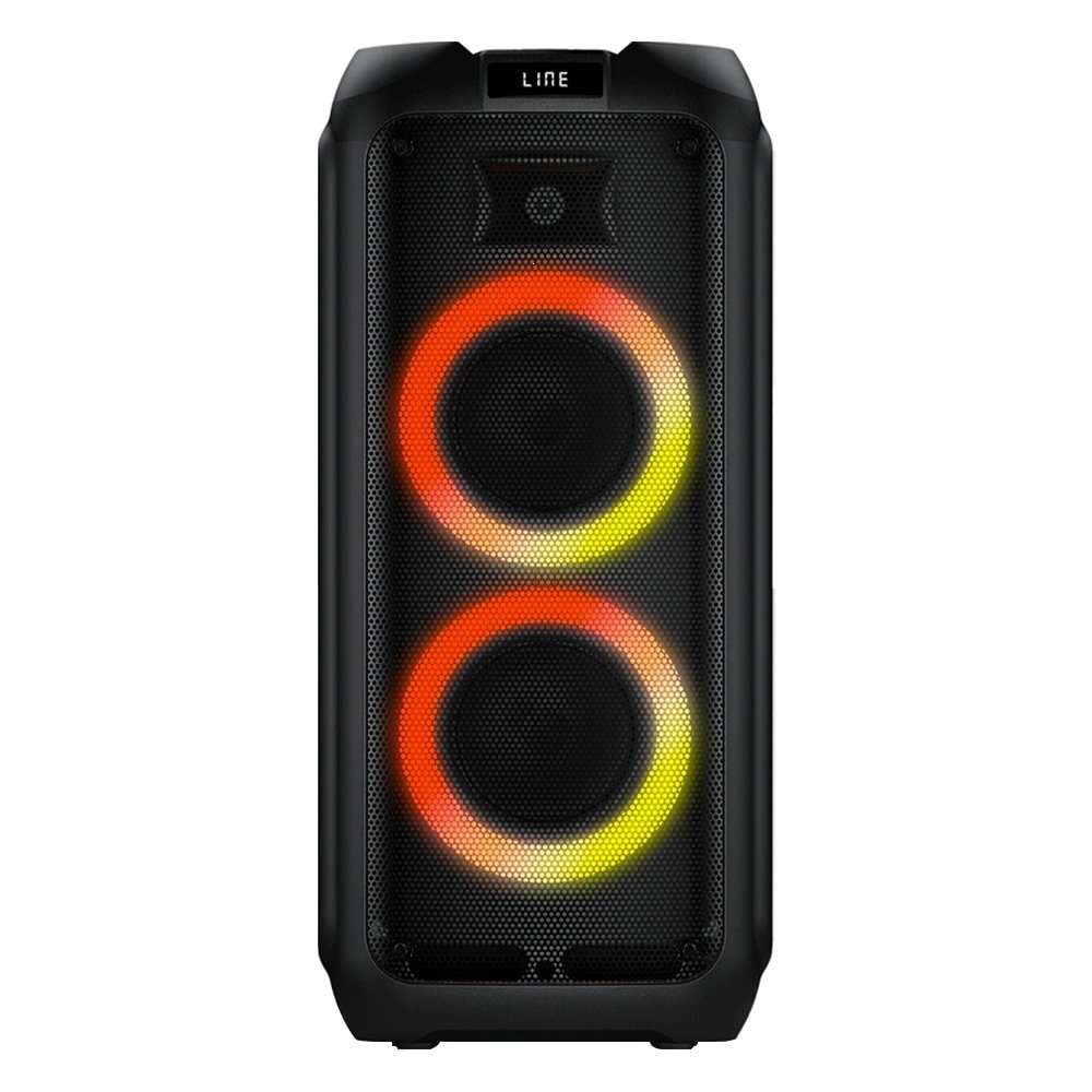 Caixa de Som Amplificada Philips Party Speaker TAX4209/78 - Entrada AUX, Rádio FM, Bluetooth, 1300W RMS, Preto
