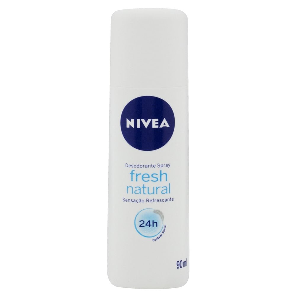 Desodorante Nivea Deo Spray Feminino Fresh Natural 90ml