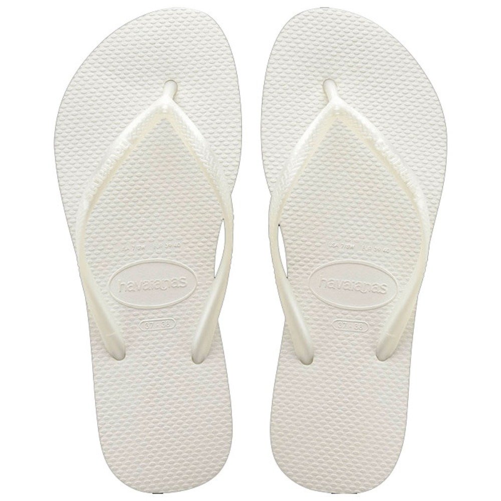 Chinelo Havaianas Slim (23-32) - Branco 0001 Com 12 pares