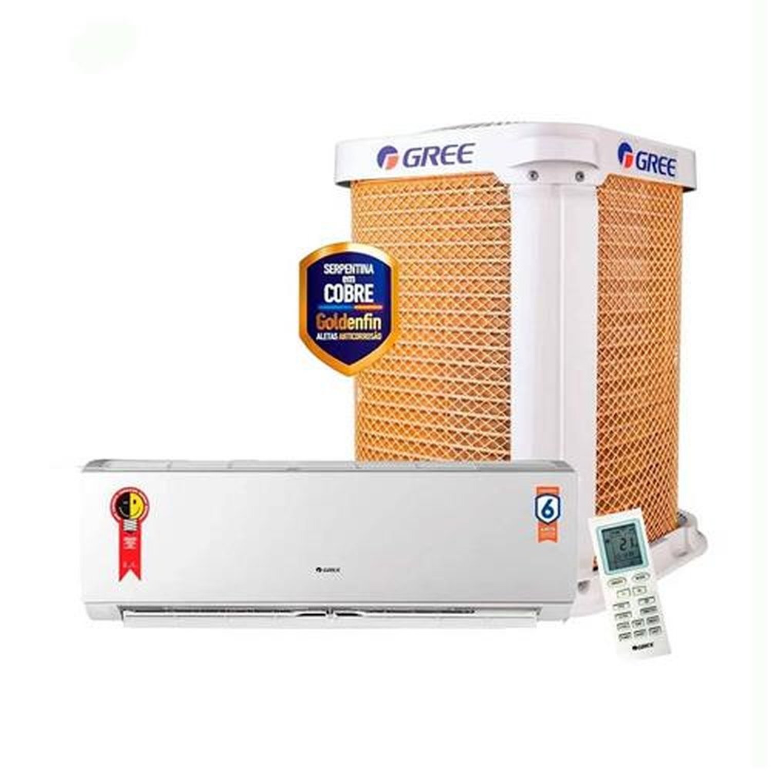 Ar Condicionado 9000 Btus Gree Split G-Top Plus Frio 220V