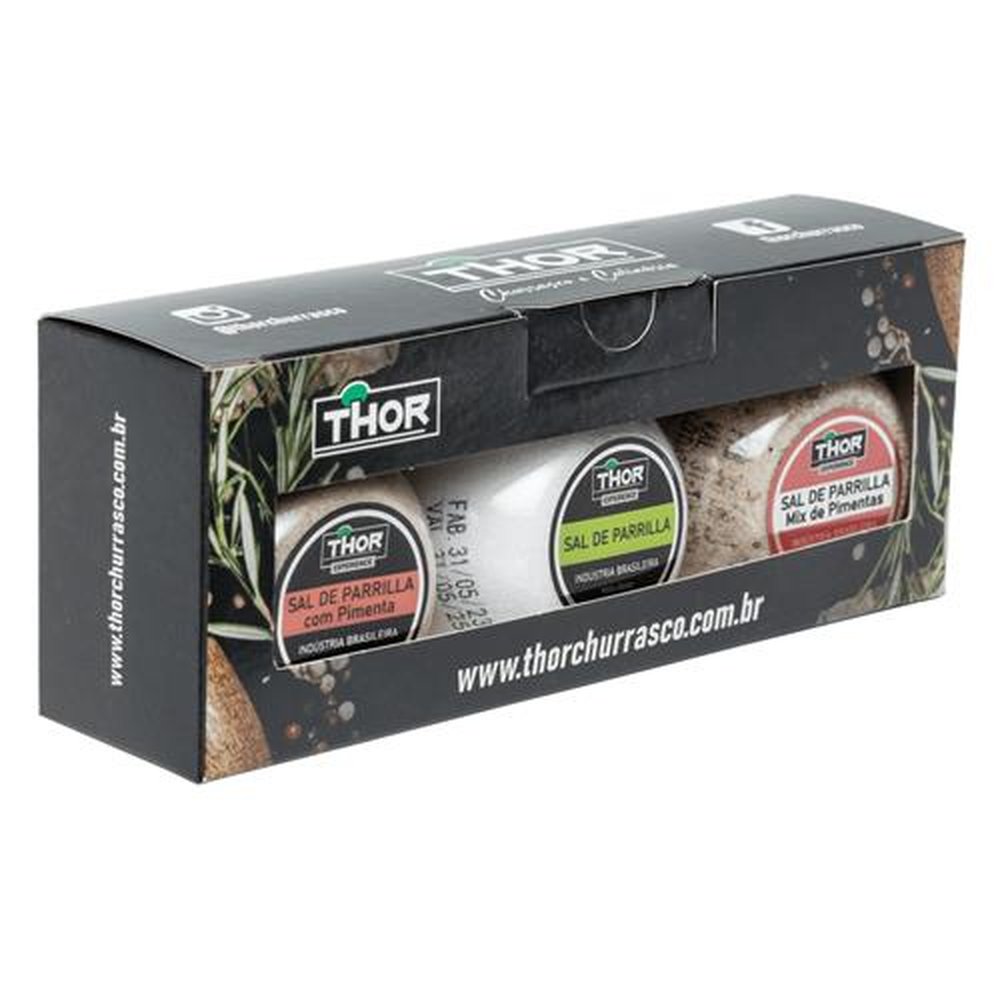 Caixa Presente Tripla Experience Parrilla 05 THOR de 75g