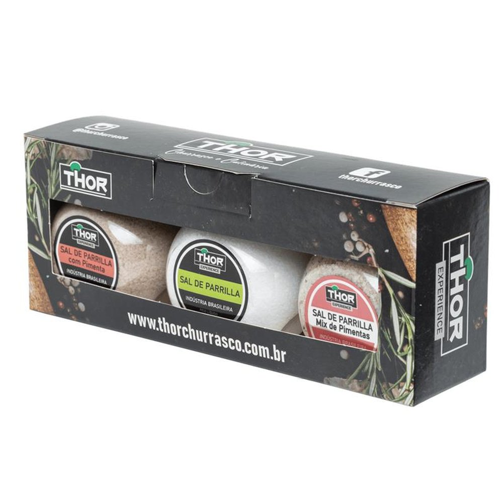 Caixa Presente Tripla Experience Parrilla 05 THOR de 75g
