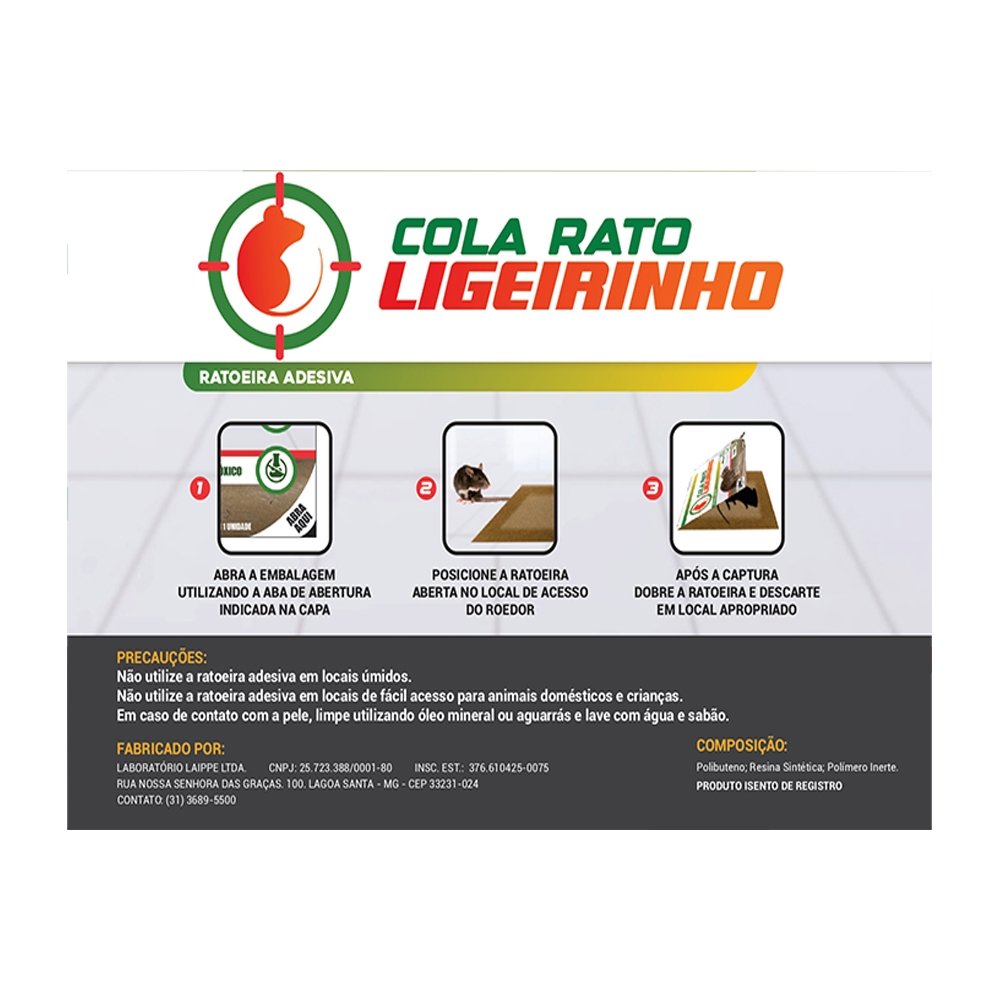 Cola Rato Ligeirinho Laippe