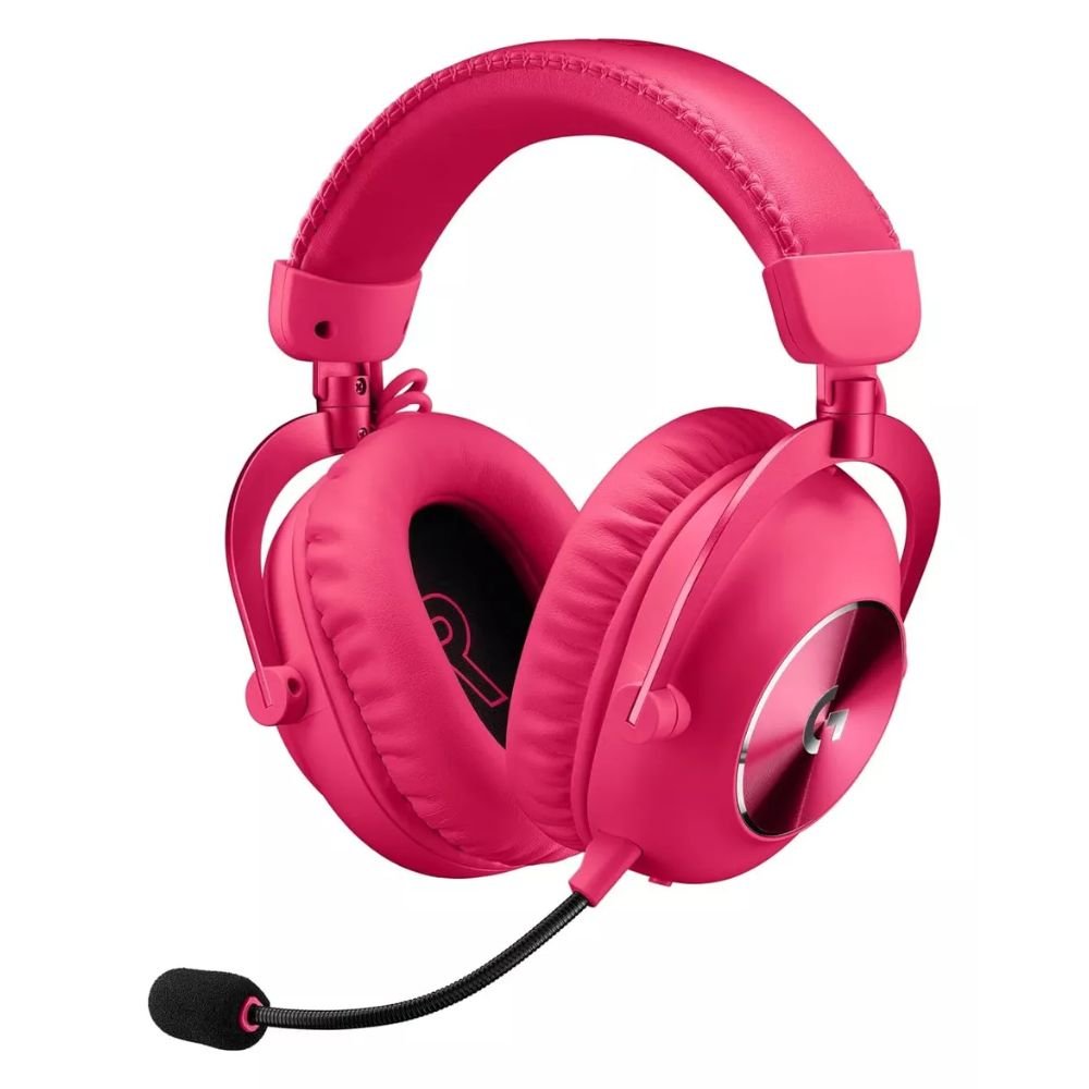 Headset Gamer Sem Fio Logitech G PRO X 2 LIGHTSPEED Magenta
