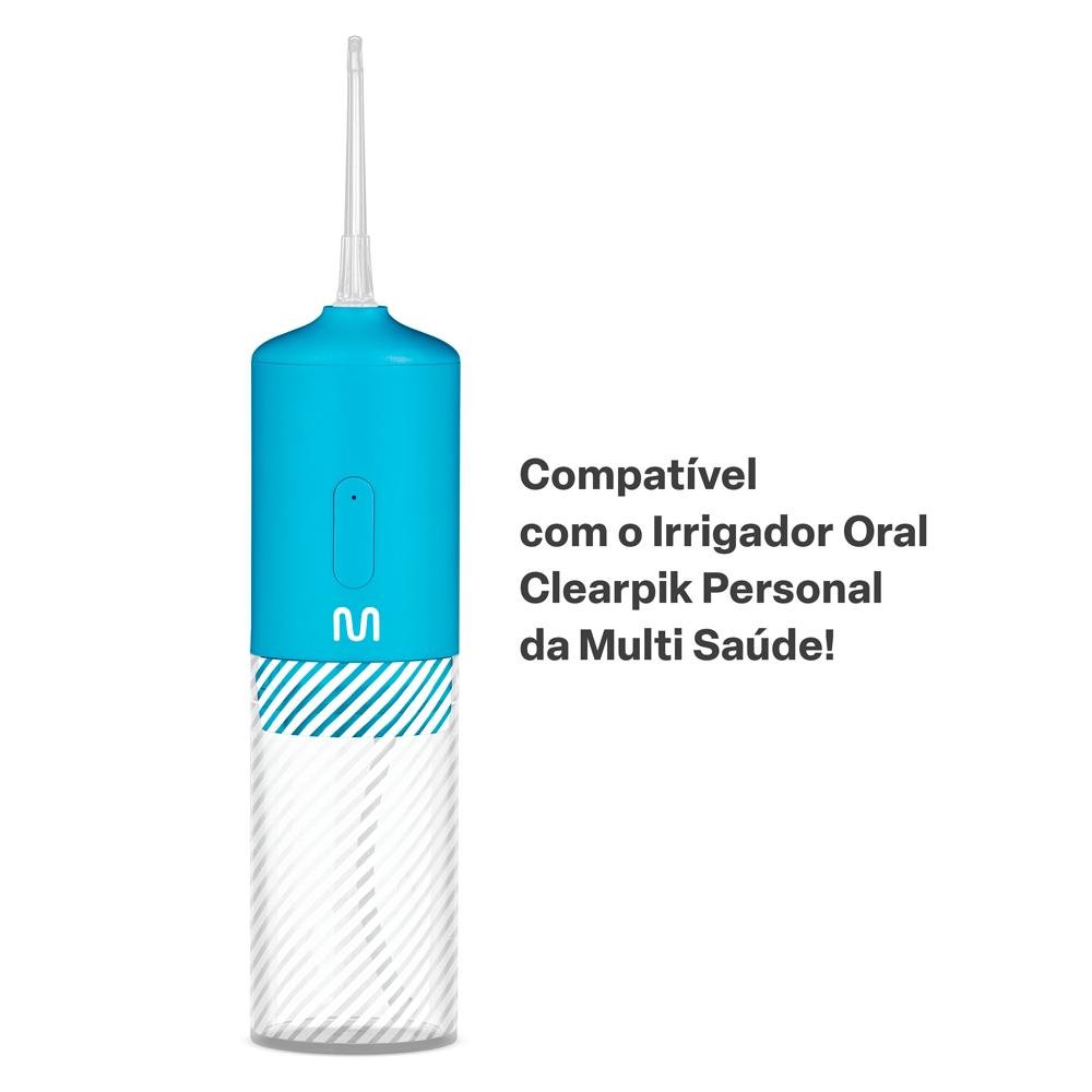Bicos para Irrigador Oral Clearpik Personal 5 unidades Multi Saude - HC259