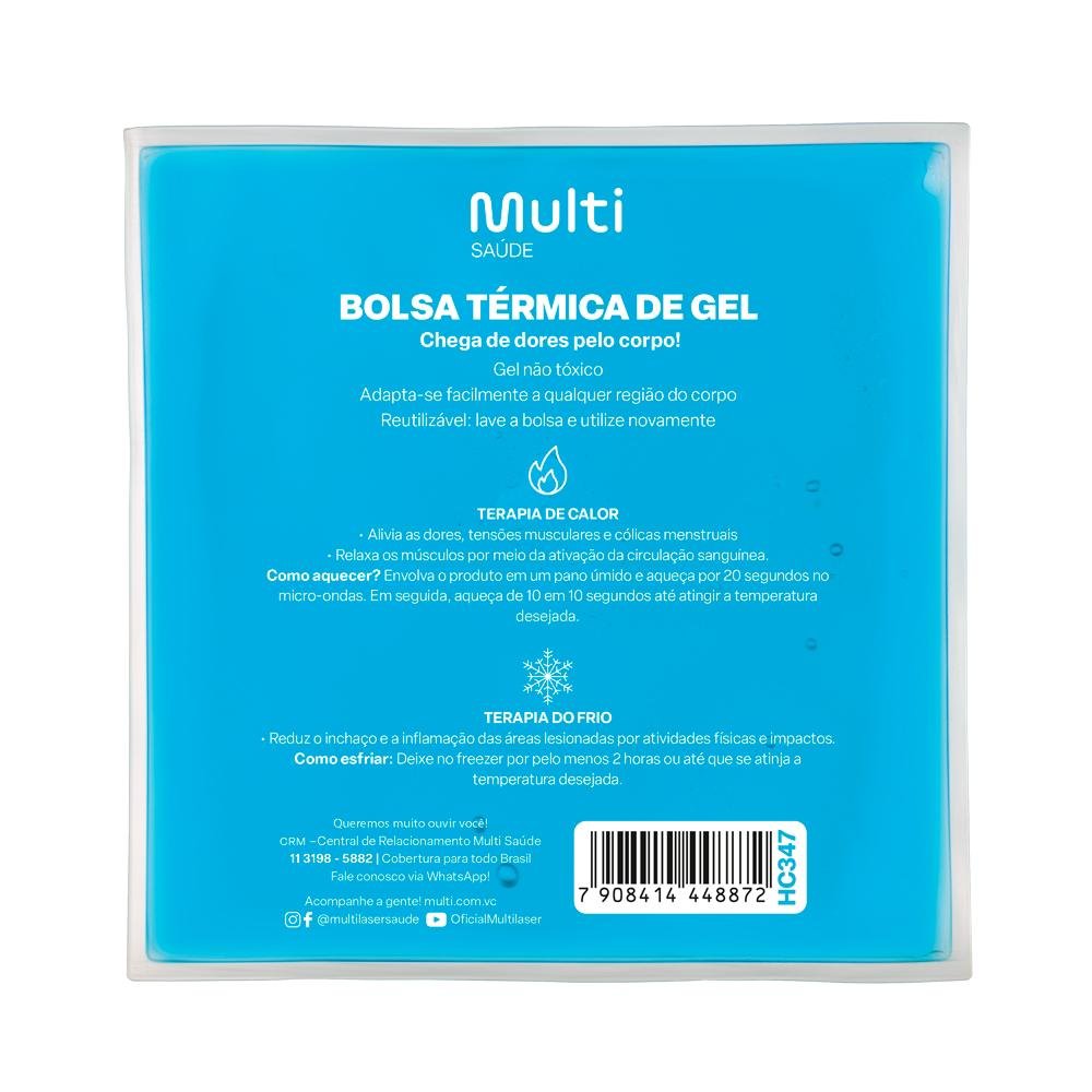 Bolsa Termica De Gel Azul P