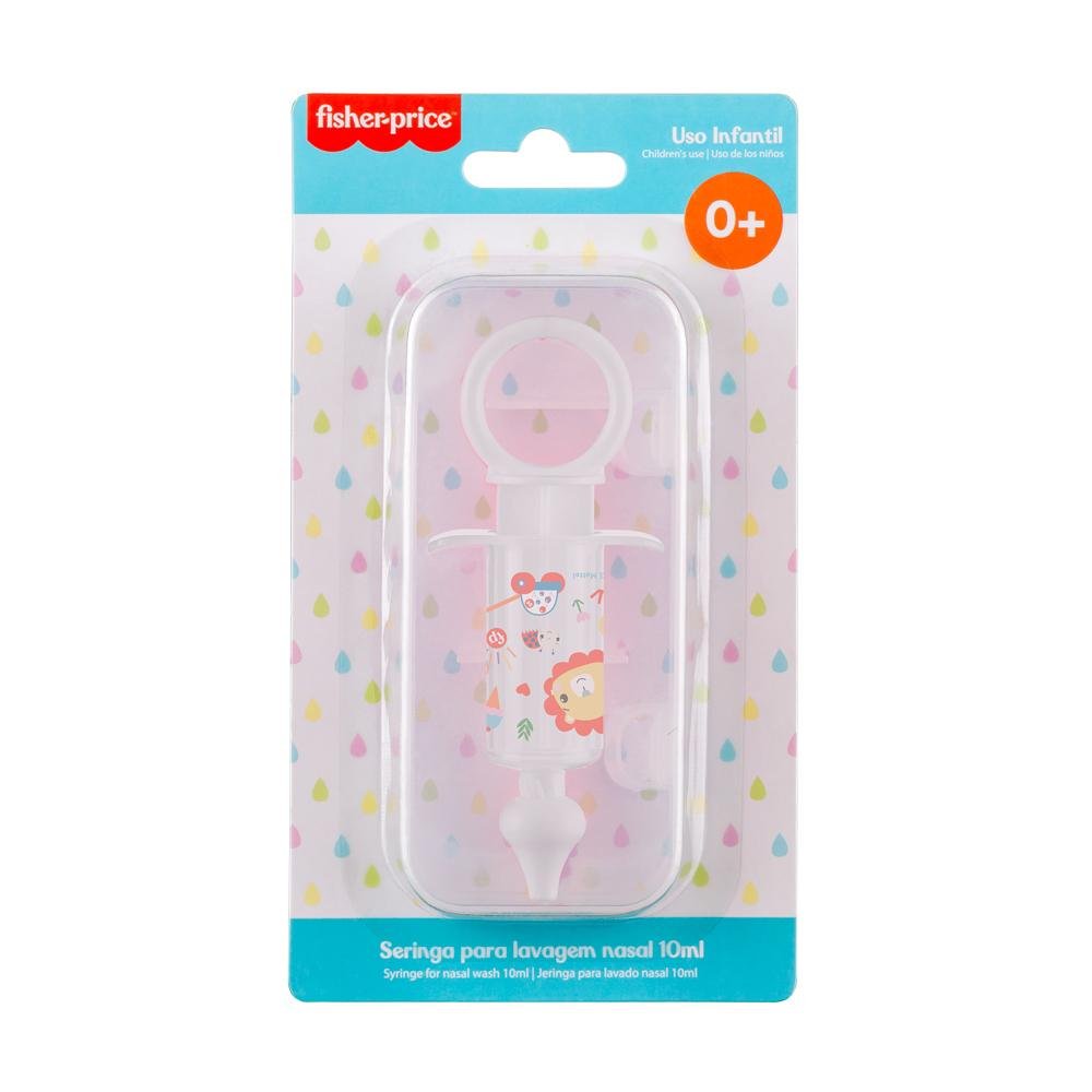Seringa para Lavagem Nasal Leão 10ml 1 Unidade Fisher Price - HC396