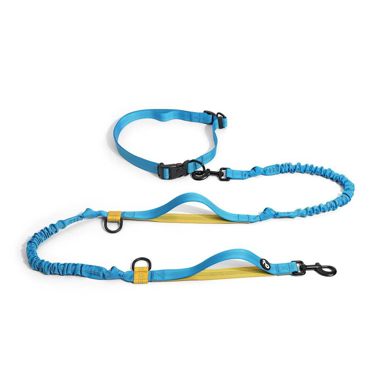 Guia Hands Free Azul E Amarelo 2,5 X 150Cm Mimo - Pp051