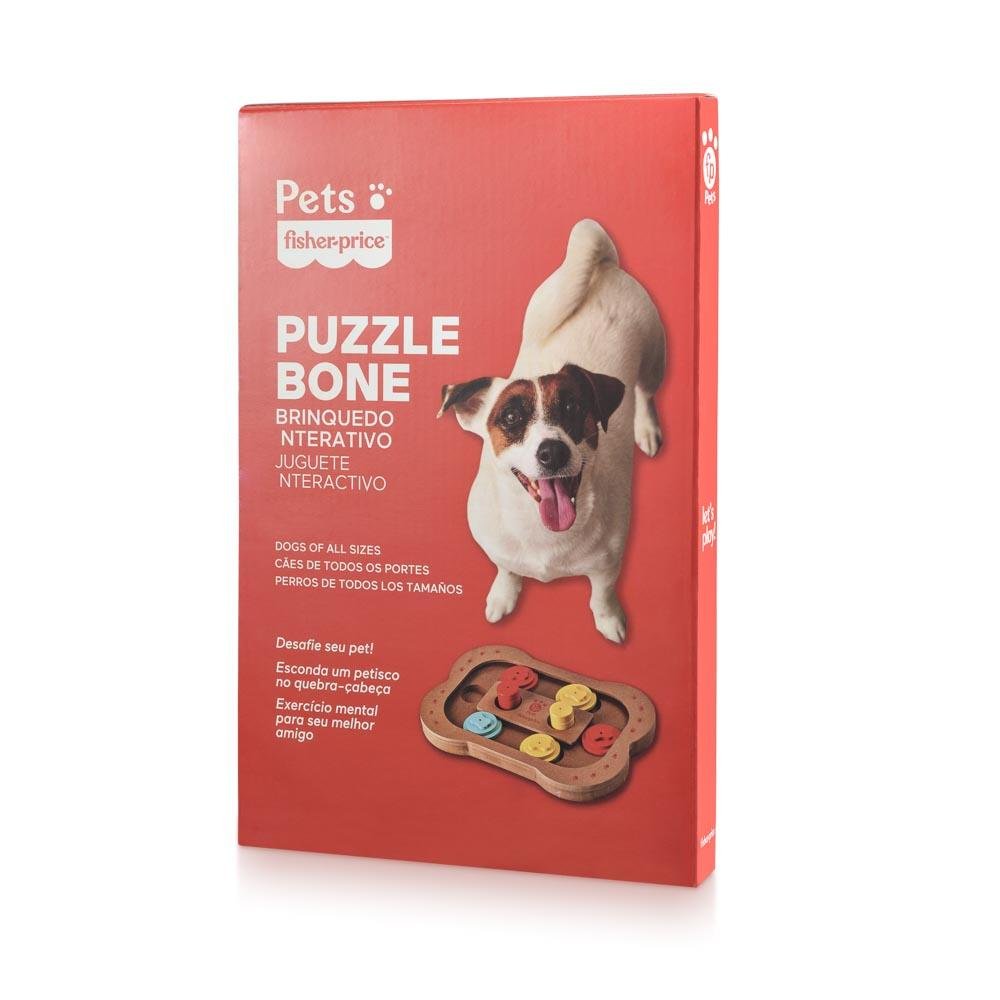 Puzzle Bone Brinquedo Interativo Pet Fisher Price - PP252