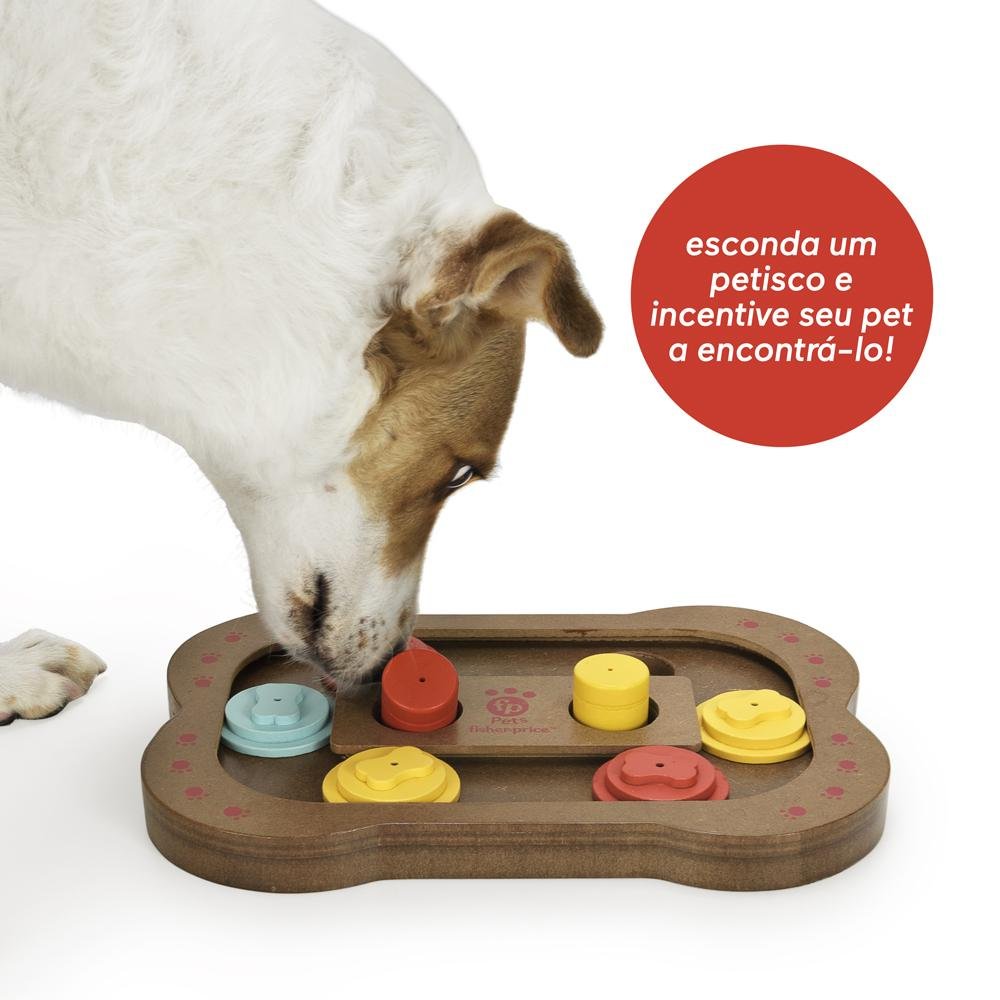 Puzzle Bone Brinquedo Interativo Pet Fisher Price - PP252