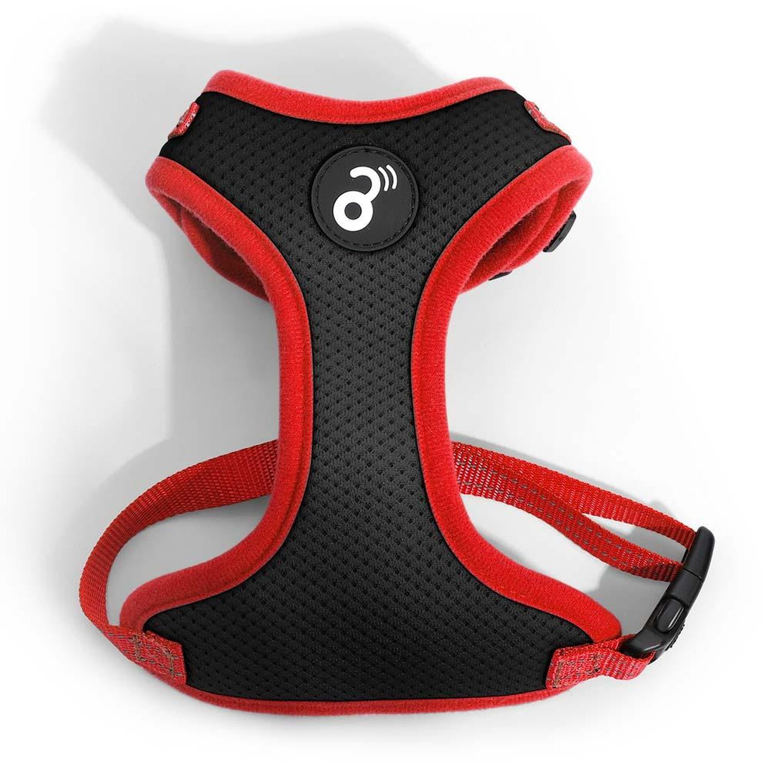 Peitoral Flow Mesh Vermelho e Preto Tamanho P Mimo - PP318