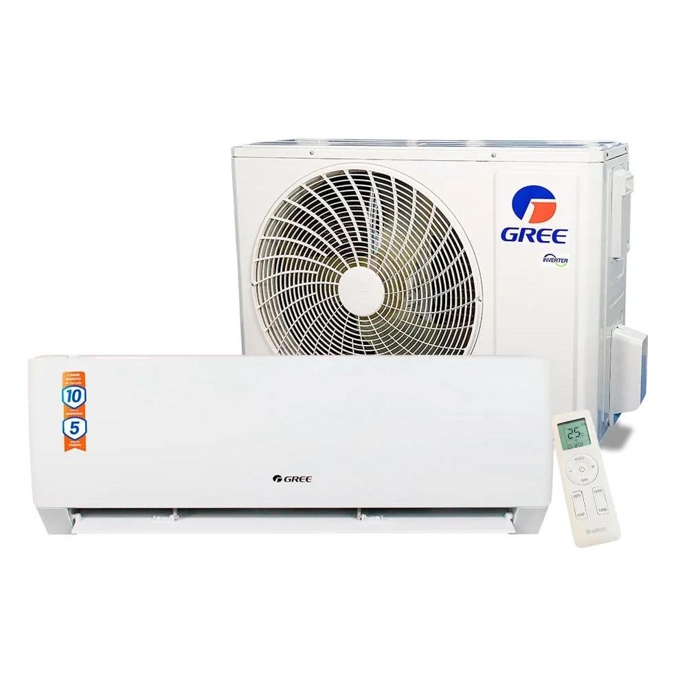 Kit Ar Condicionado Inverter 30.000 Btus Gree Split Hi Wall G-Top Frio 220V