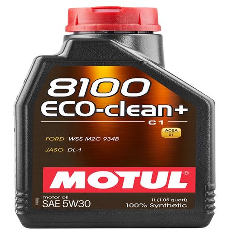 Óleo de Motor 100% Sintético Motul 8100 Eco-Clean+ 5W30 1 Litro