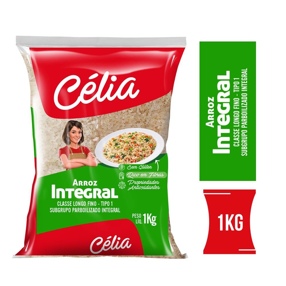 Arroz Célia Integral 10x1 Kg