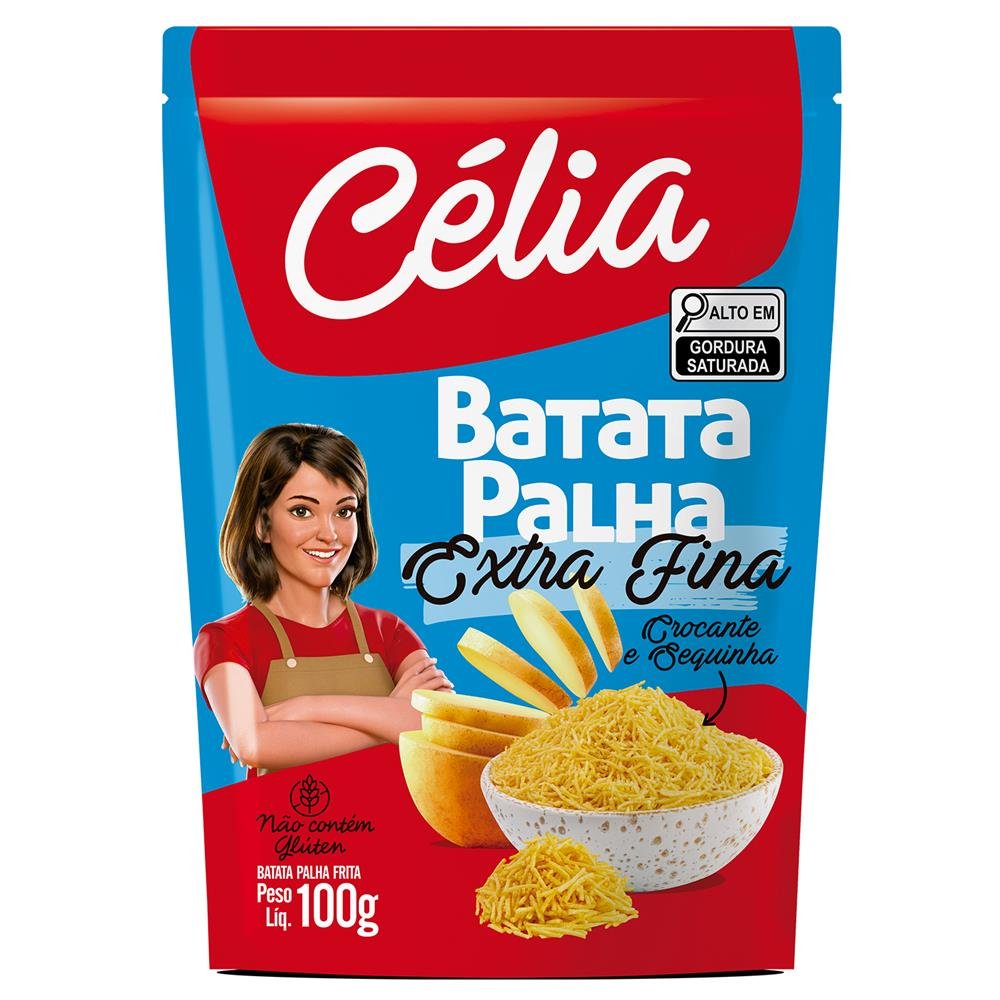 Batata Palha Célia Extra Fina 20x100g