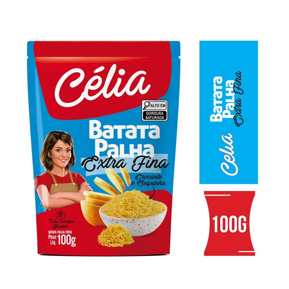 Batata Palha Célia Extra Fina 20x100g