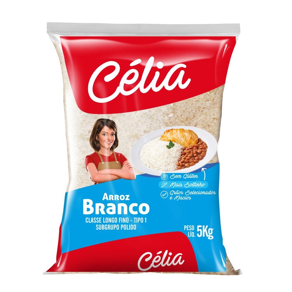 Arroz Célia Branco 6x5kg