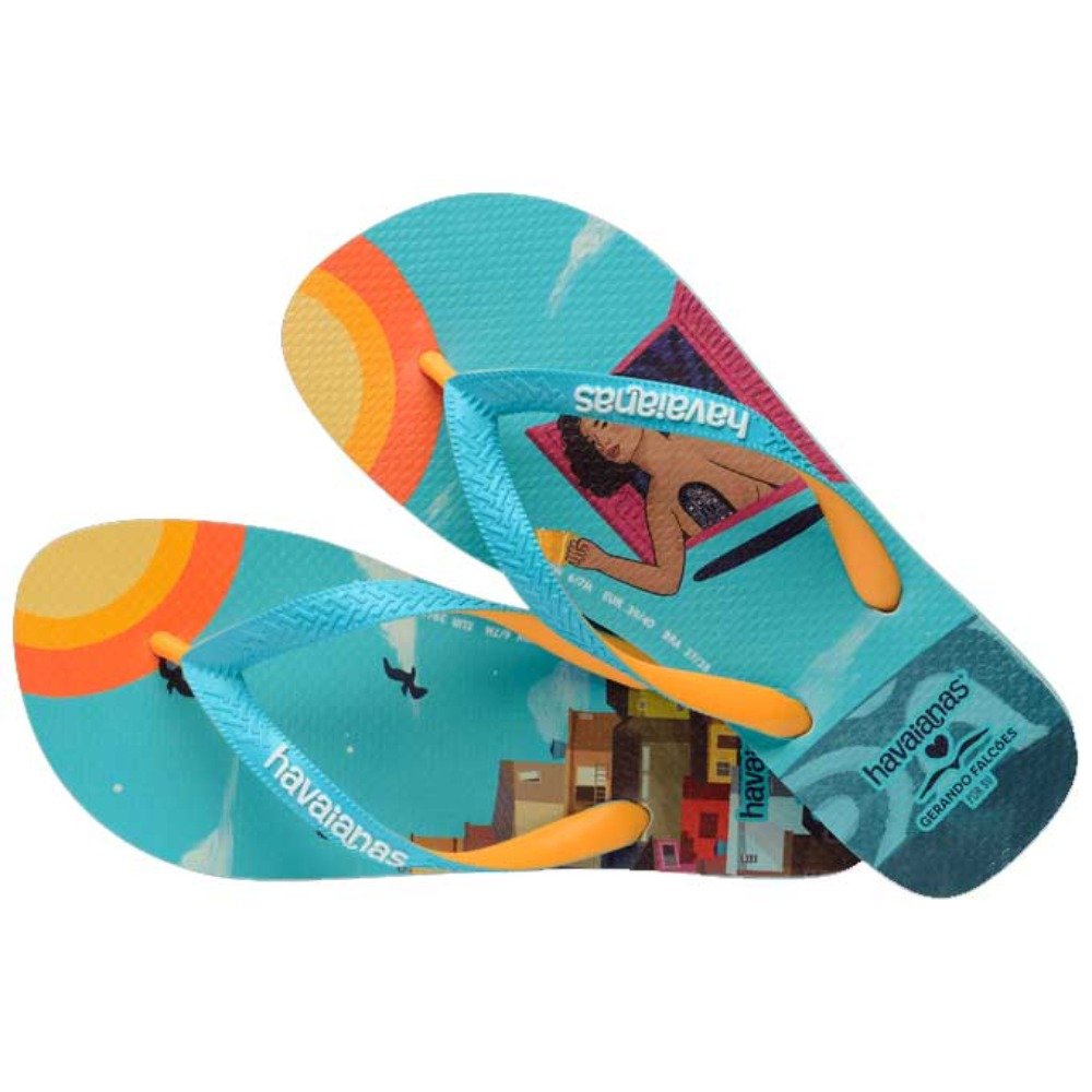 Chinelo Havaianas Gerando Falcões (33-40) - Azul 0031 Com 12 pares