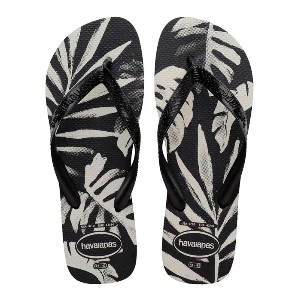 Chinelo Havaianas Aloha (37-44) - Preto Preto Preto 7892 Com 12 pares