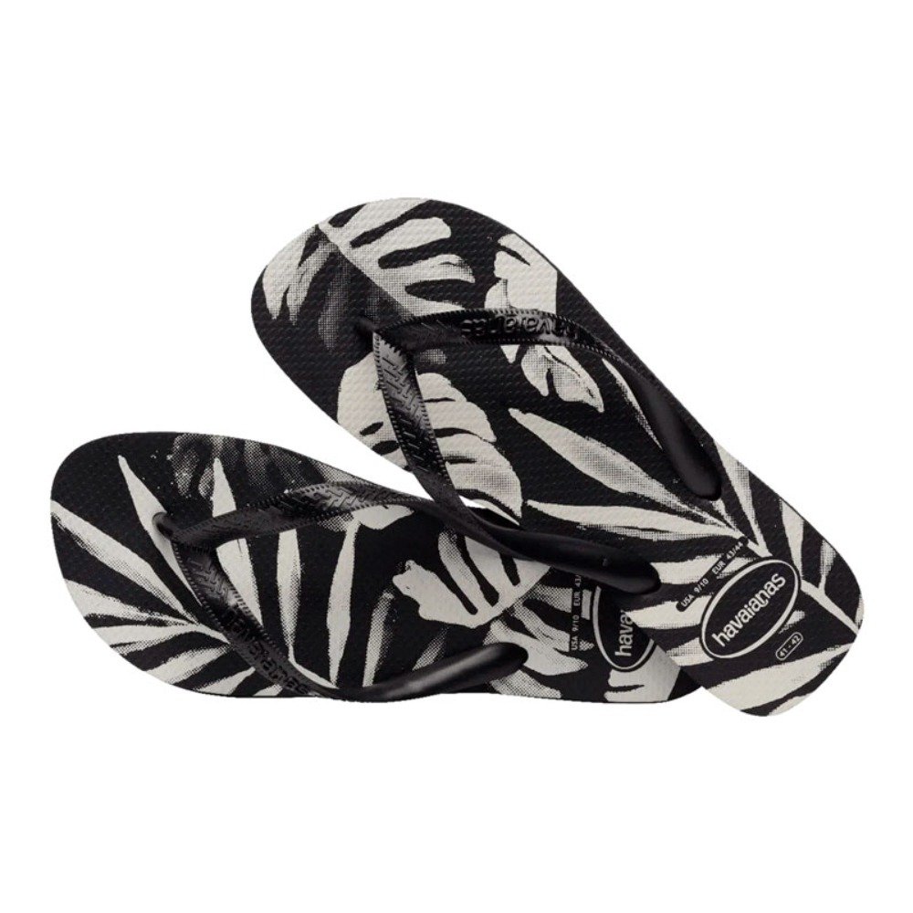 Chinelo Havaianas Aloha (37-44) - Preto Preto Preto 7892 Com 12 pares