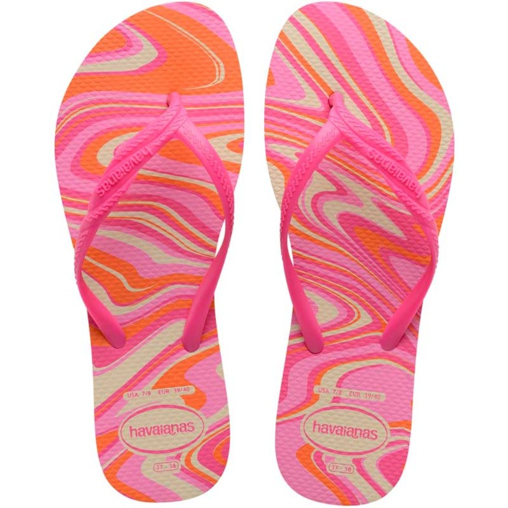 Havaianas Fantasia Style 8342 Bege Rosa 33-40 com 12 Pares