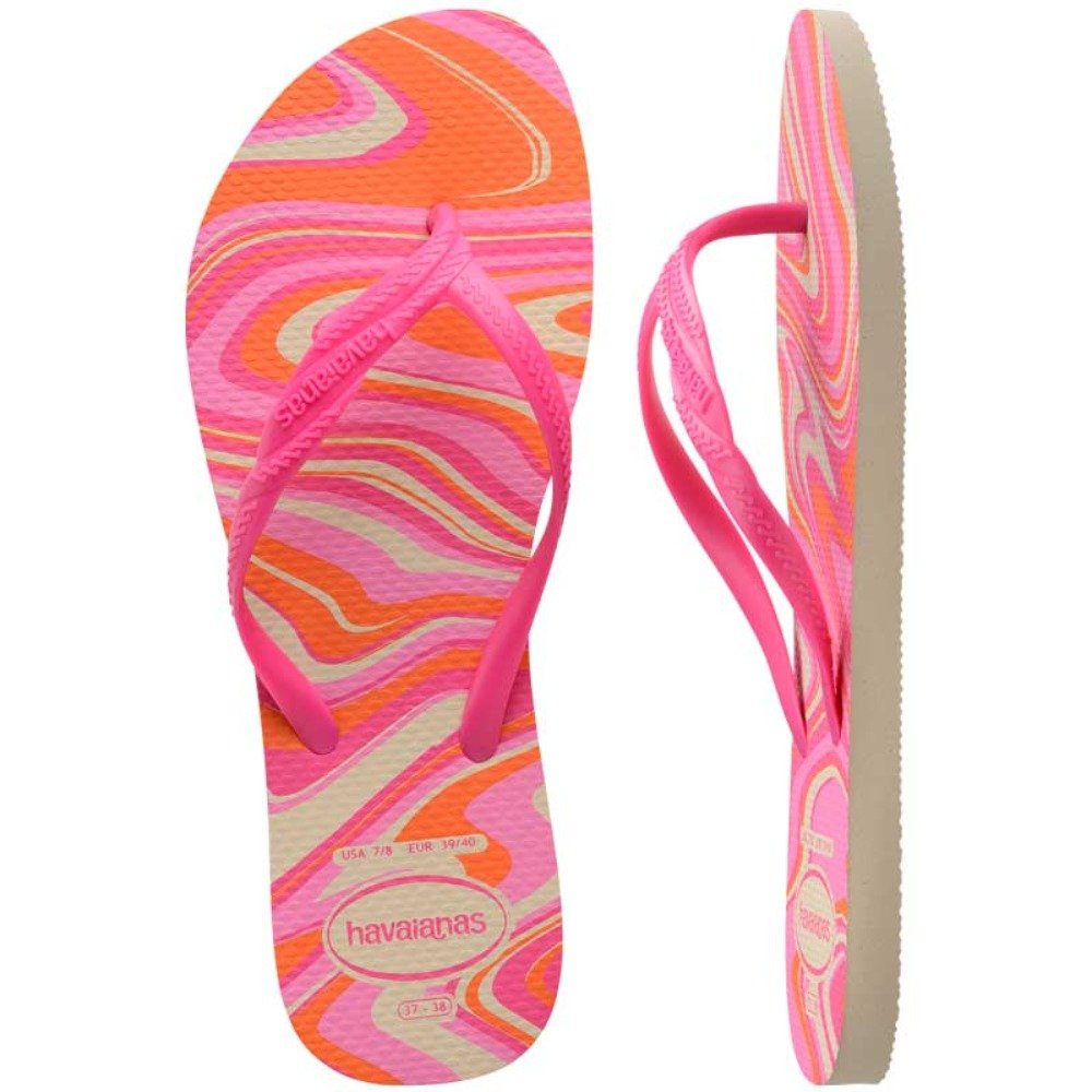 Havaianas Fantasia Style 8342 Bege Rosa 33-40 com 12 Pares