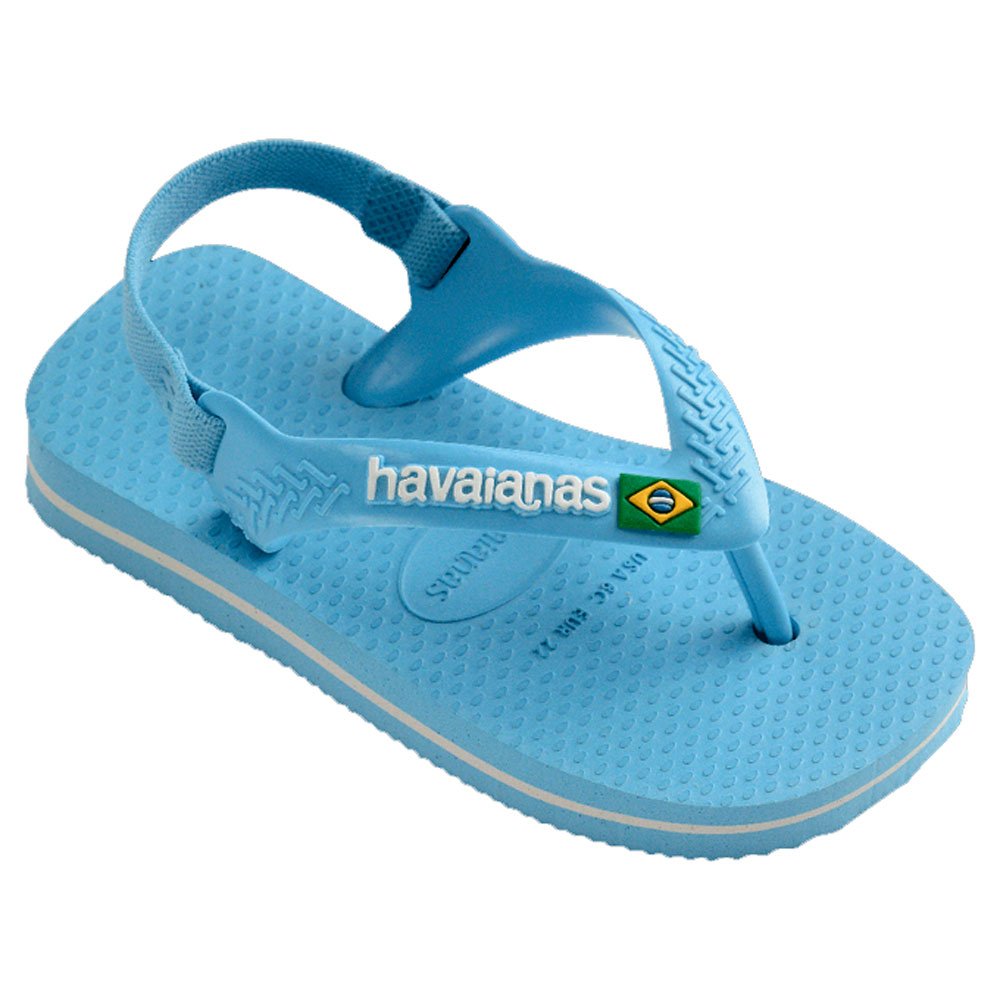 Chinelo Havaianas Baby Brasil Logo (Nº21) - Azul Lavanda 1056 Com 12 pares