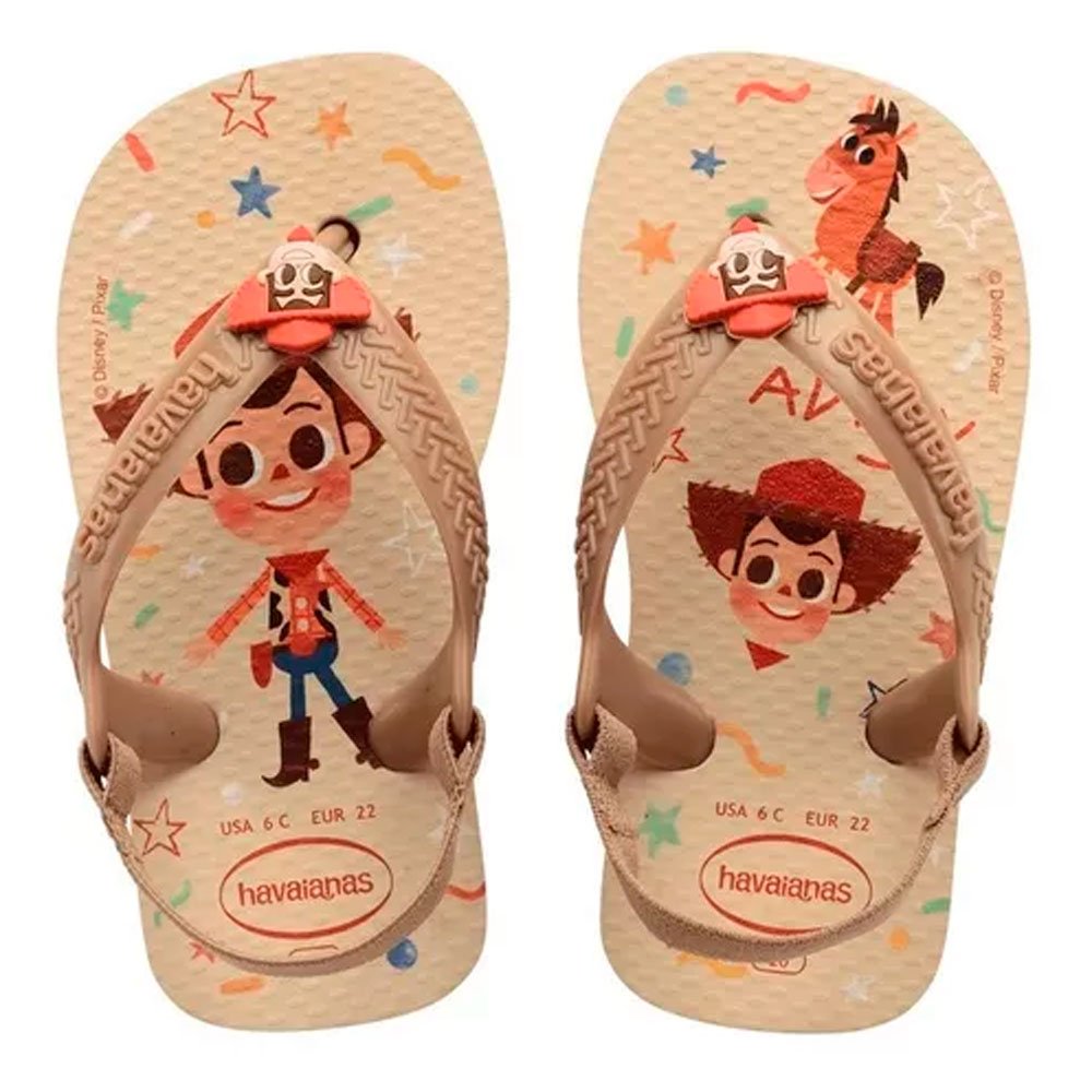 Chinelo Havaianas Baby Disney Classics (19) - Branco 0001 Com 12 pares